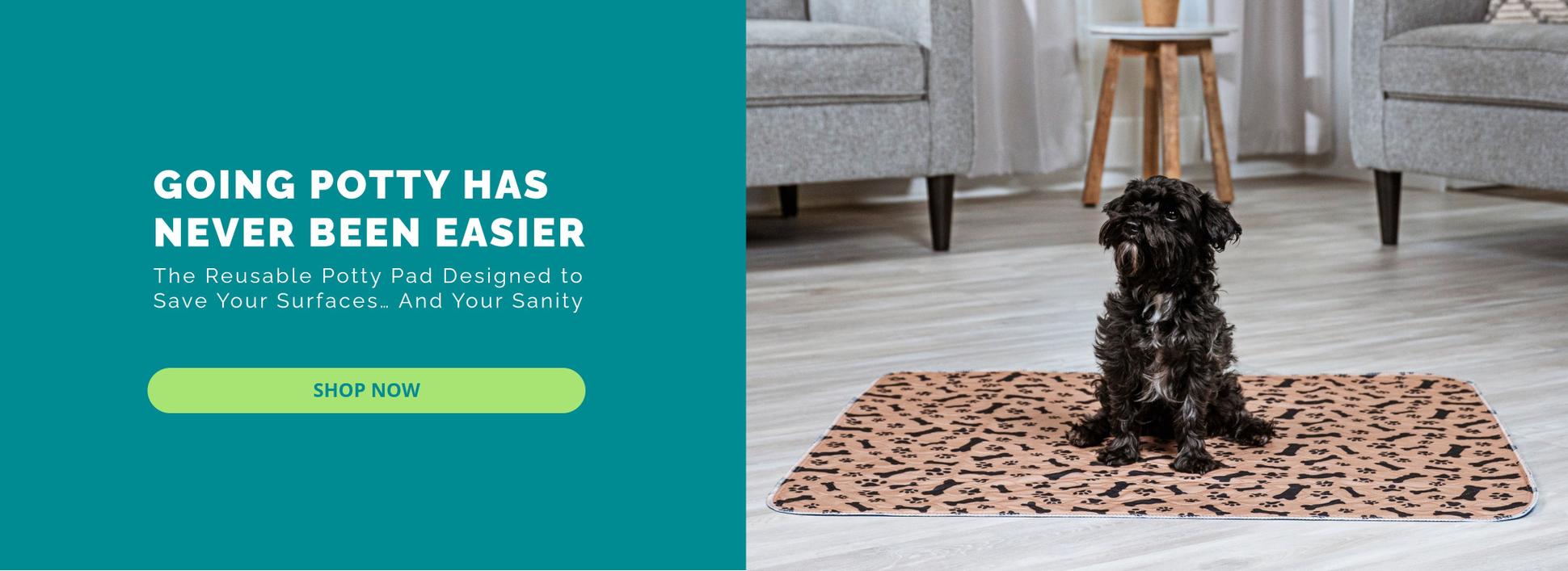 Potty Buddy The Premium Reusable Potty Pad