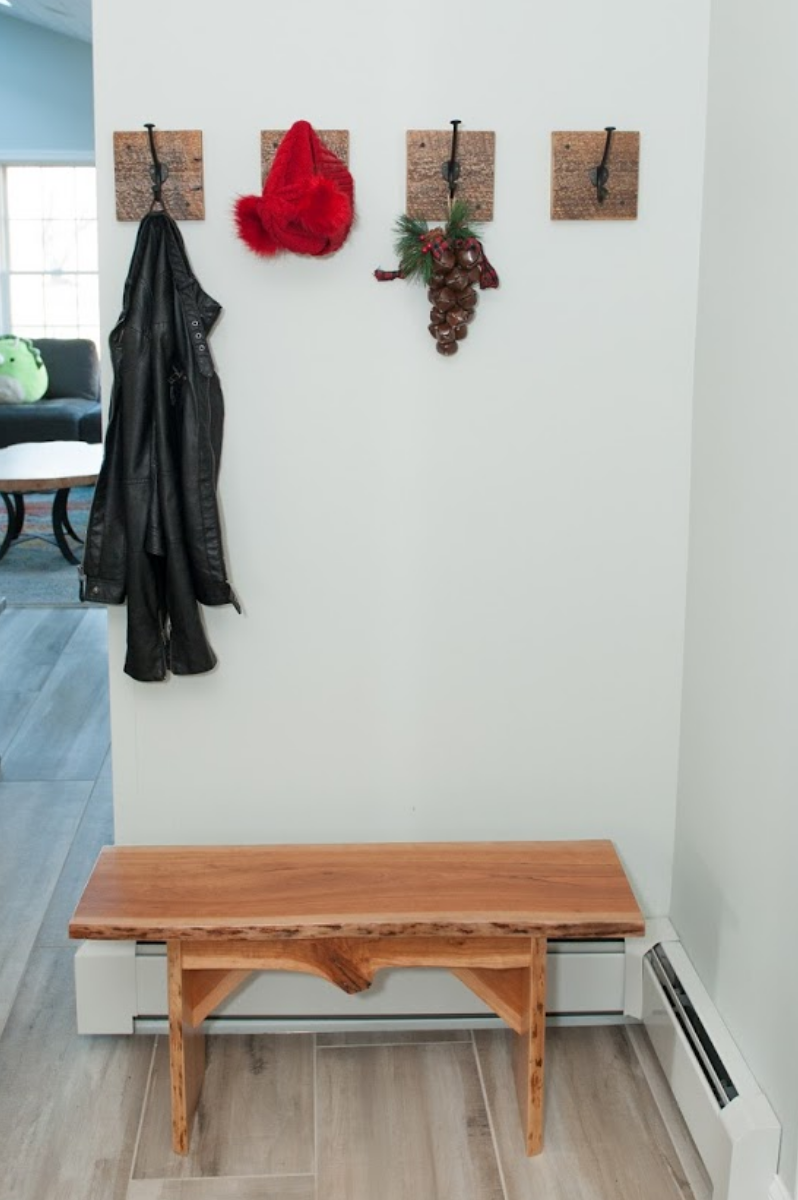 Live Edge Bench