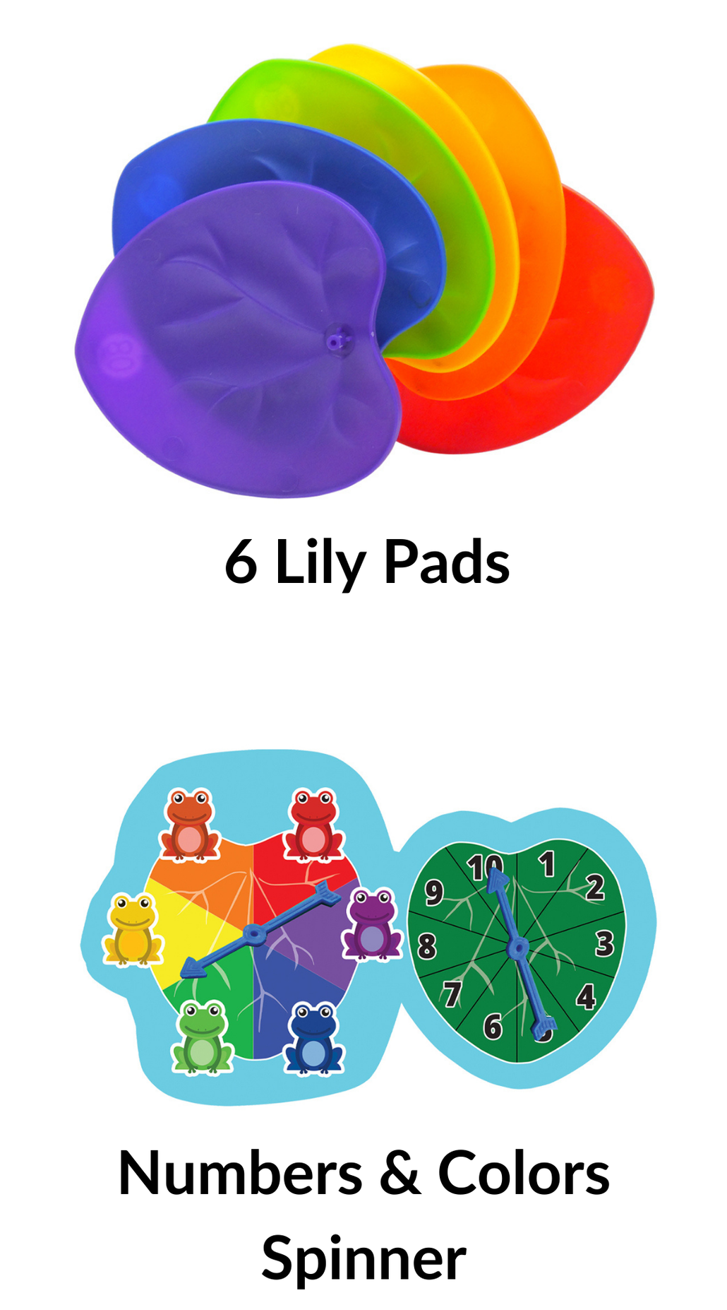 6 Lily pads