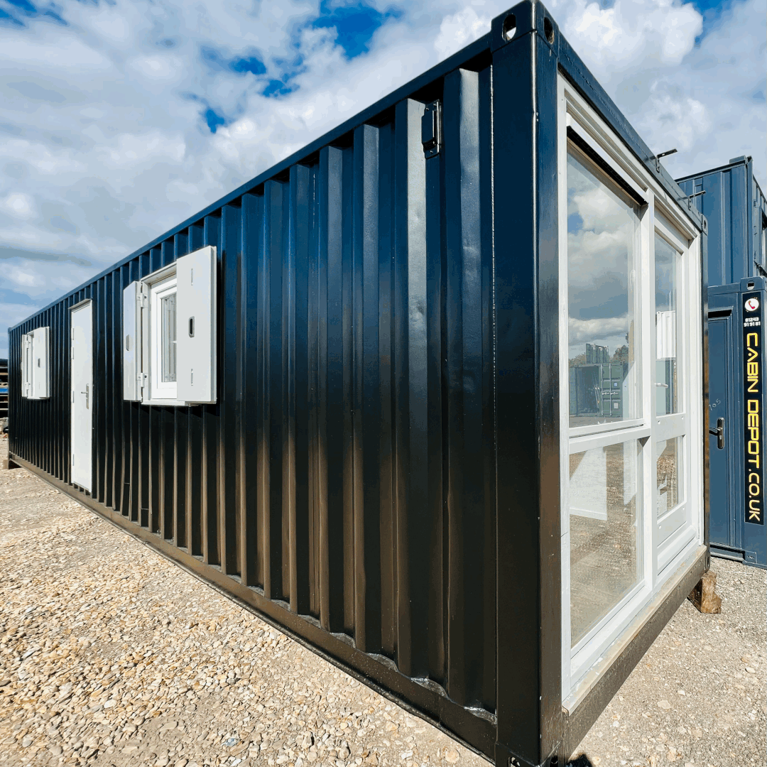 No 702 | 40x8Ft | Converted Shipping Container | 2 Room Office Convers