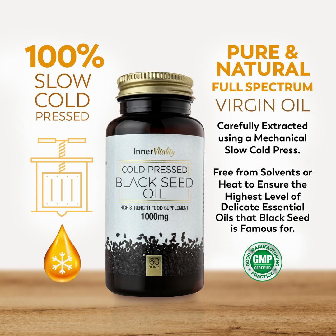 Black Seed Oil Capsules Cold Pressed