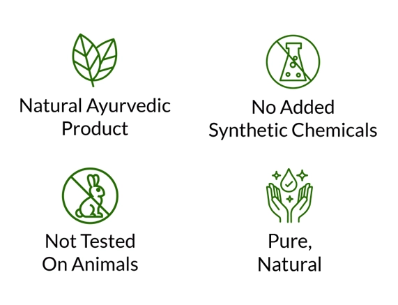 Pure, Natural | Vegan | Not tested on animals | No additives or binders | 30 days money back guarantee desktop