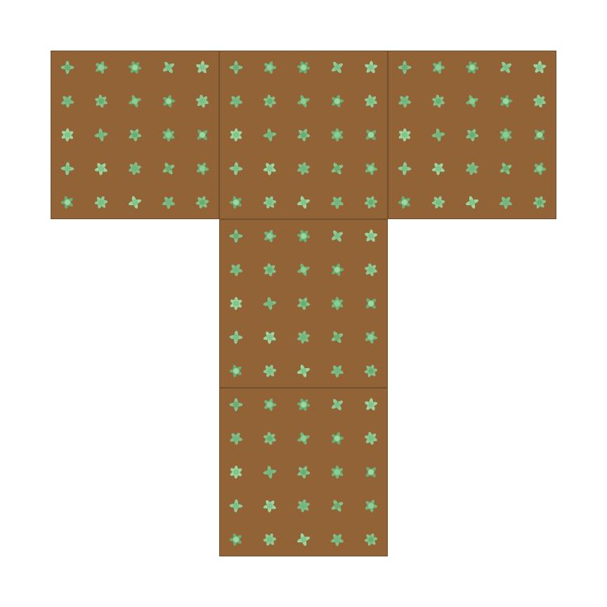 T-shaped