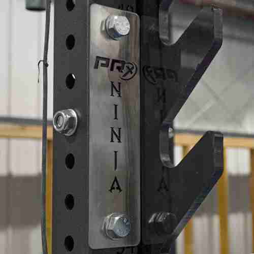 PRx Performance Ninja signs on chrome raw steel