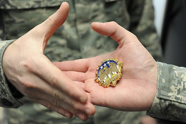 Challenge Coin Handshake