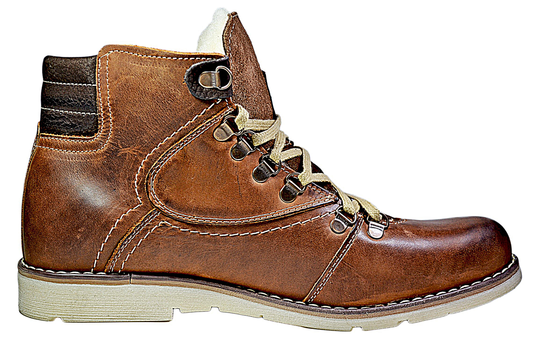 Beast - Mens laced up boots - Reindeer Leather