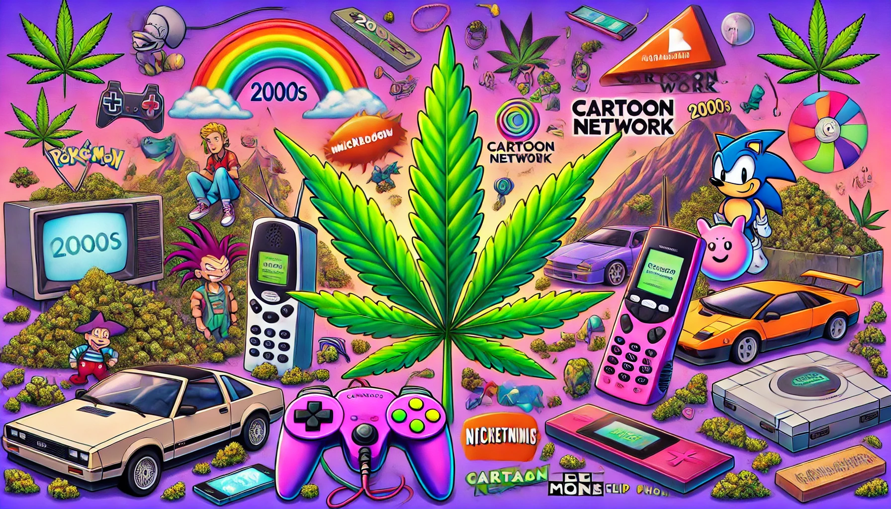 2000s weed icons