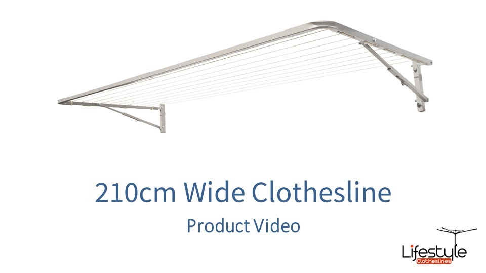 210cm wide clothesline product link