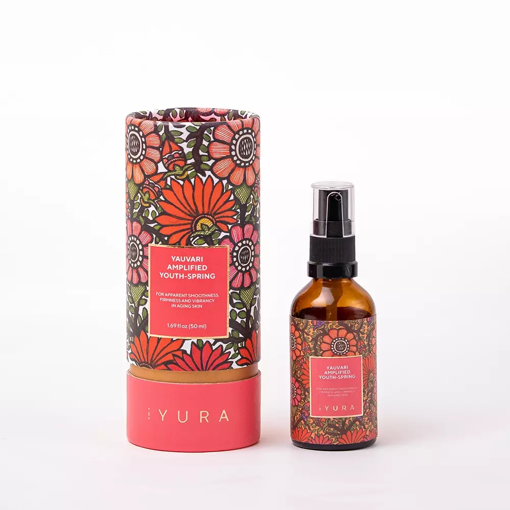 Yauvari Amplified Youth-Spring bottle with the container