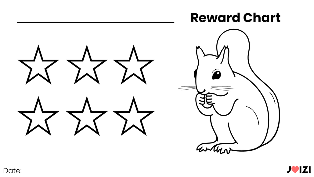 Reward Chart Squirrel