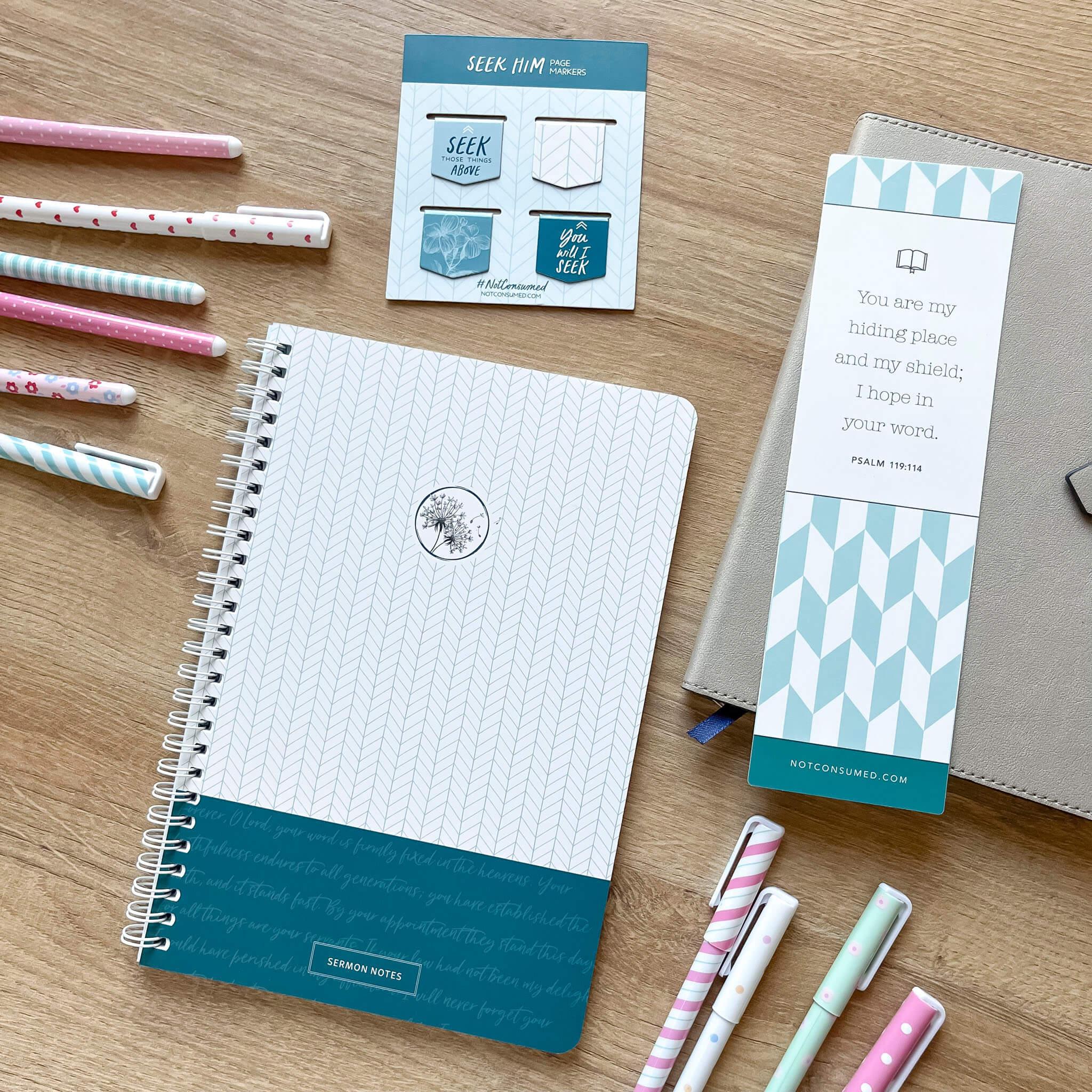 Teal Teen Sermon Notebook Bundle