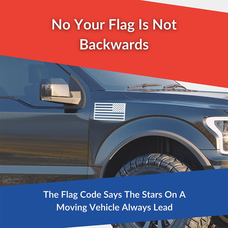 Magnetic American Flags For Cars - All Stars & Stripes – ShootingTargets7