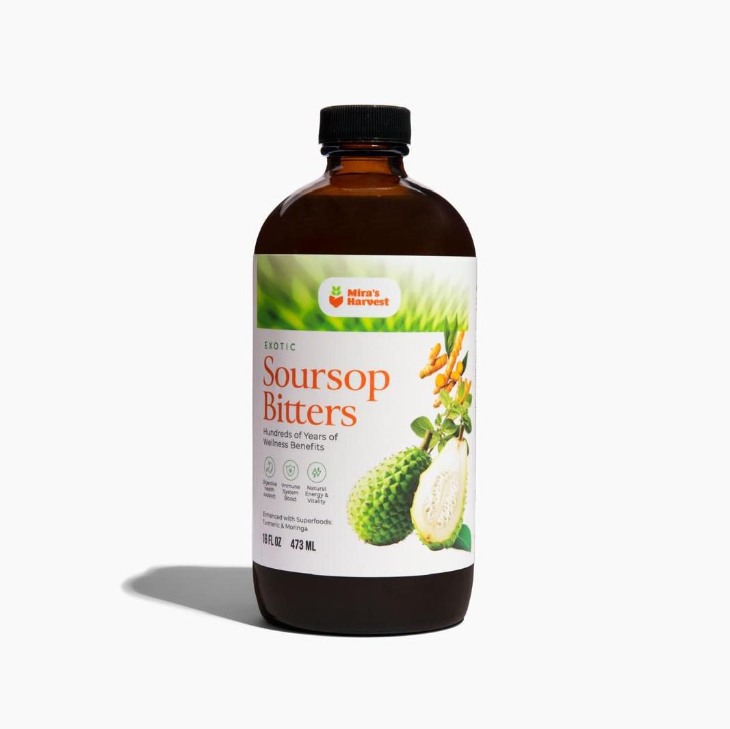 Mira’s Harvest Premium Grade Soursop Bitters