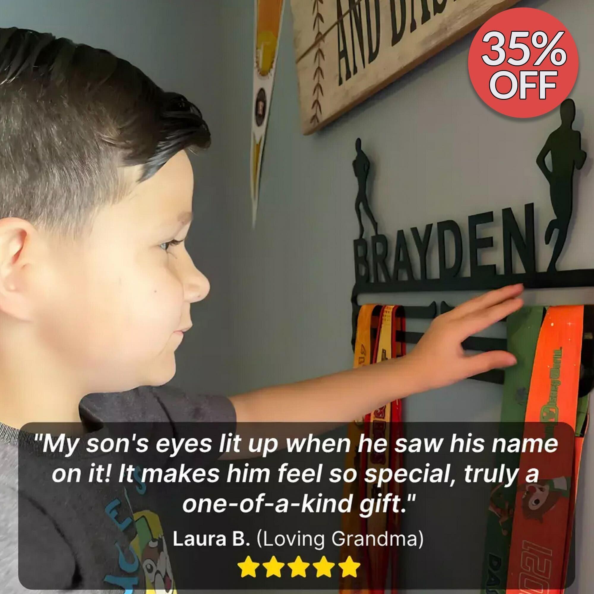 Personalized Medal Hanger