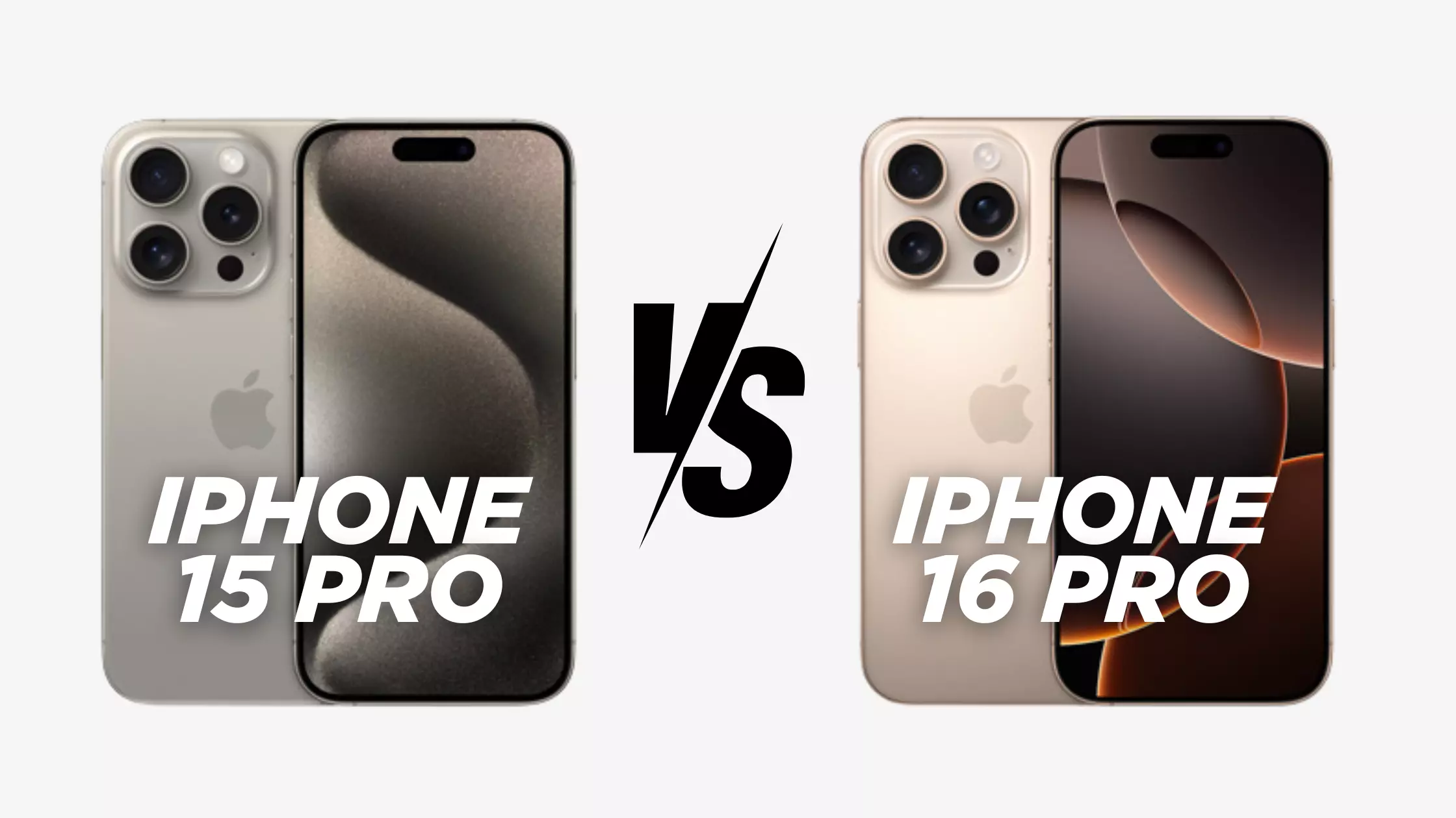 iphone 15 pro vs iphone 16 pro