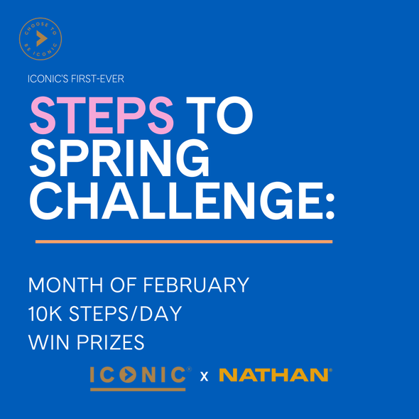 Steps to Spring Challenge ICONIC