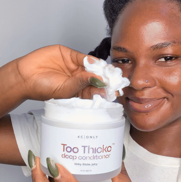 CurlMix Customer Using Product