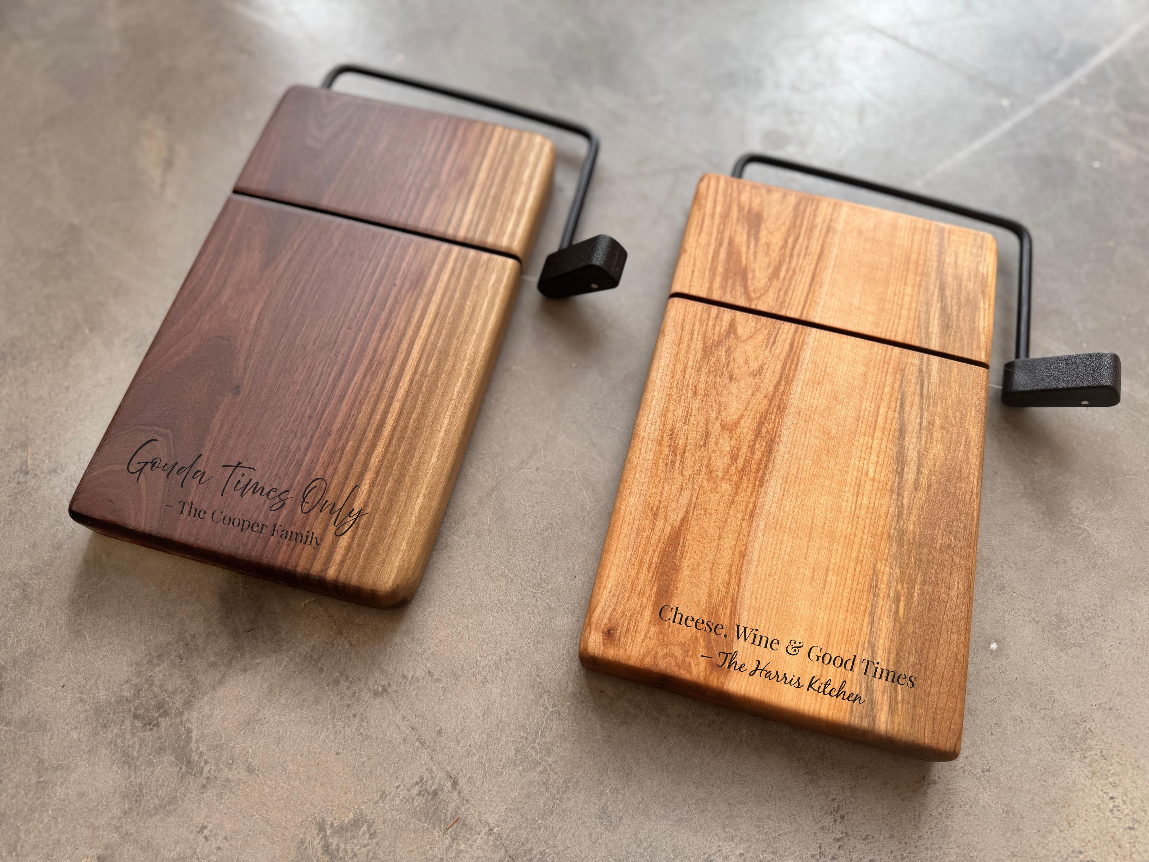 two different size homestead cutting boards