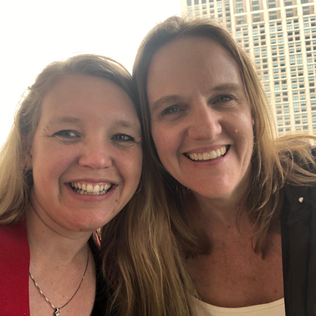 carolyn of homesteading family and renee of madeon skin care