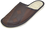 Thunder - Men brown leather slippers - Reindeer Leather