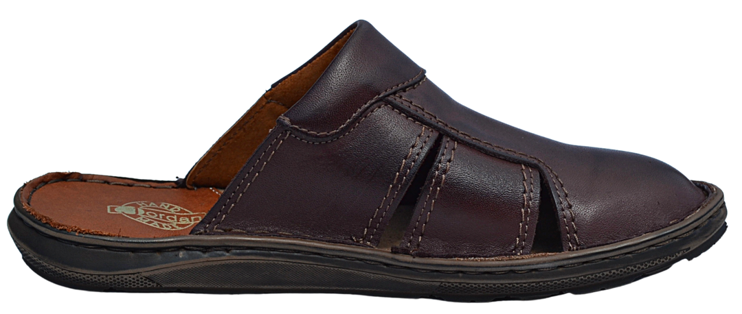 Michael - Men house leather slippers - Reindeer Leather