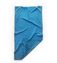 blue travel bath sheet