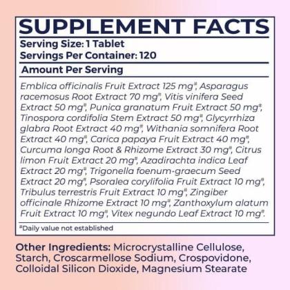 Supplement facts