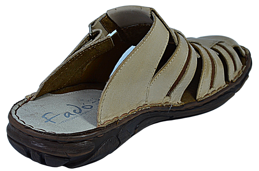 Fado - gladiator clogs for men - Reindeer Leather