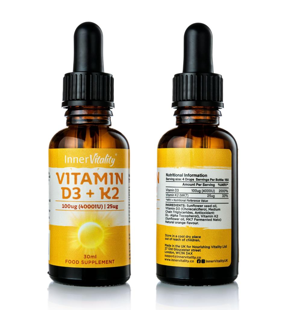 Vitamin D3 + K2 Drops