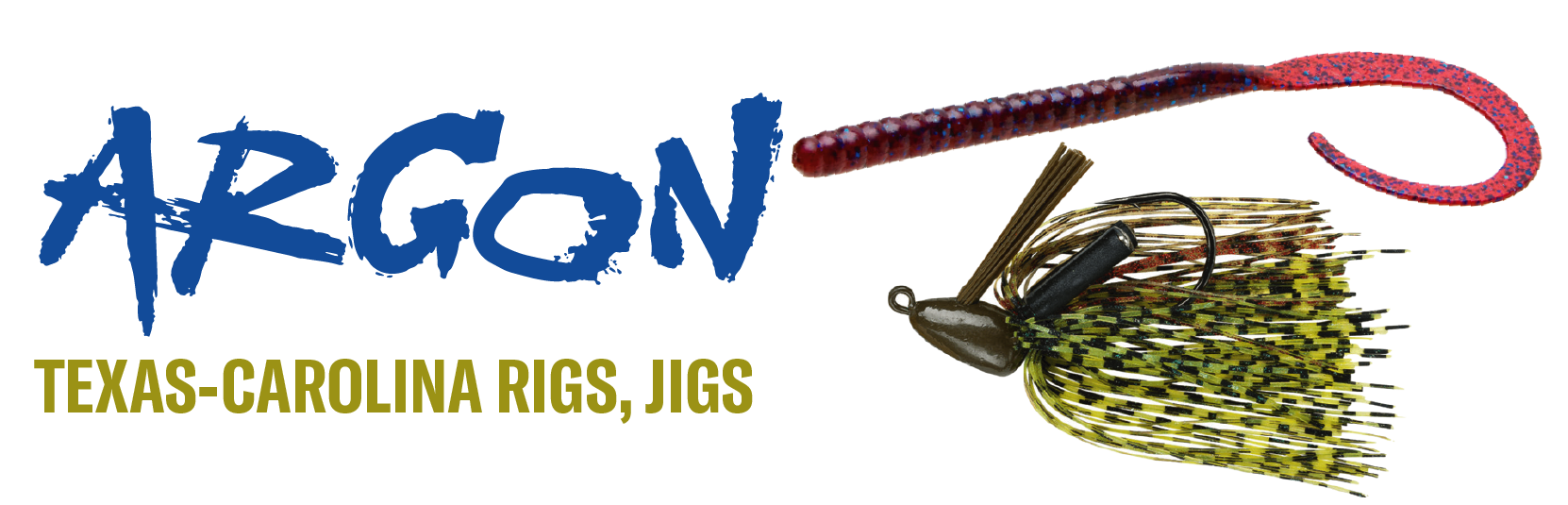 Argon Texas Carolina Rigs, Jigs Casting Rods