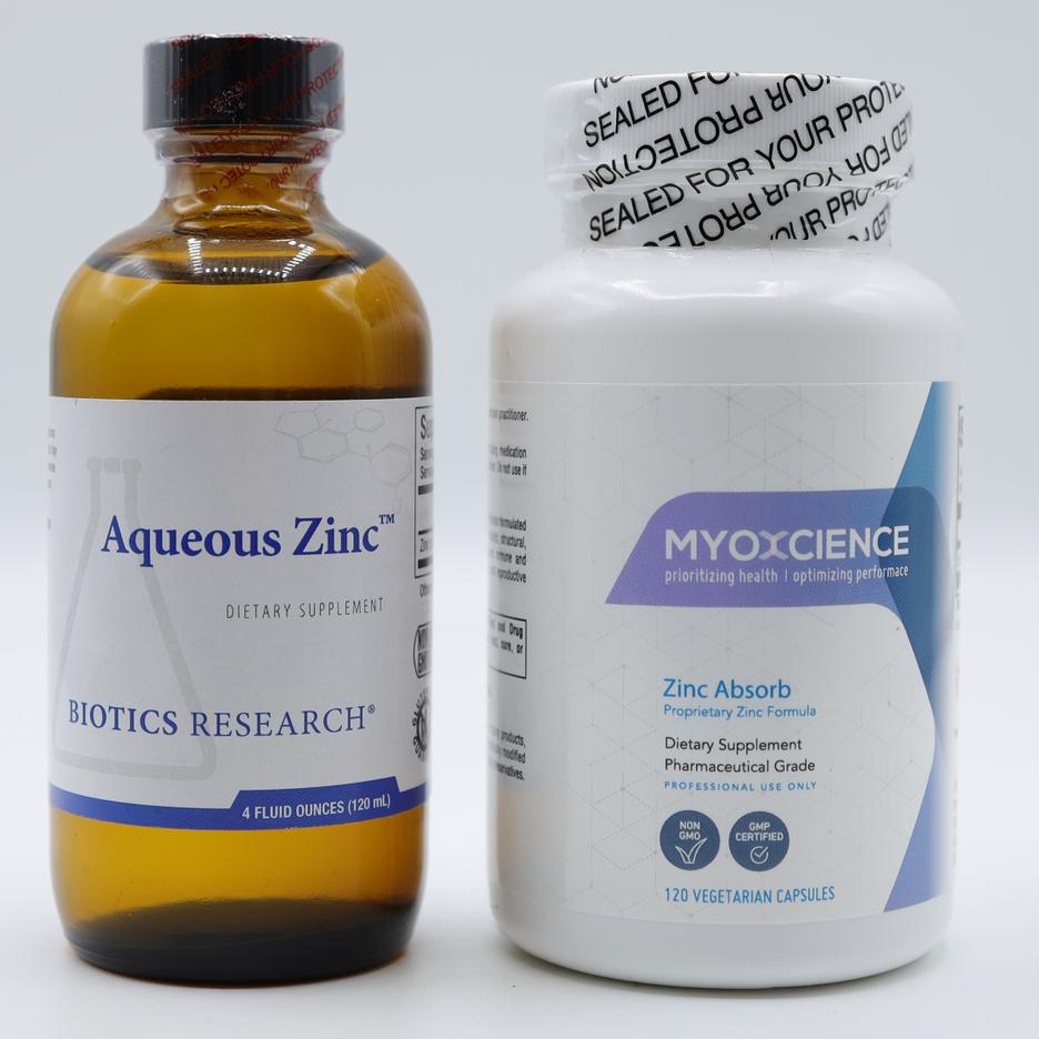 Aqueous Zinc for Zinc Taste Test
