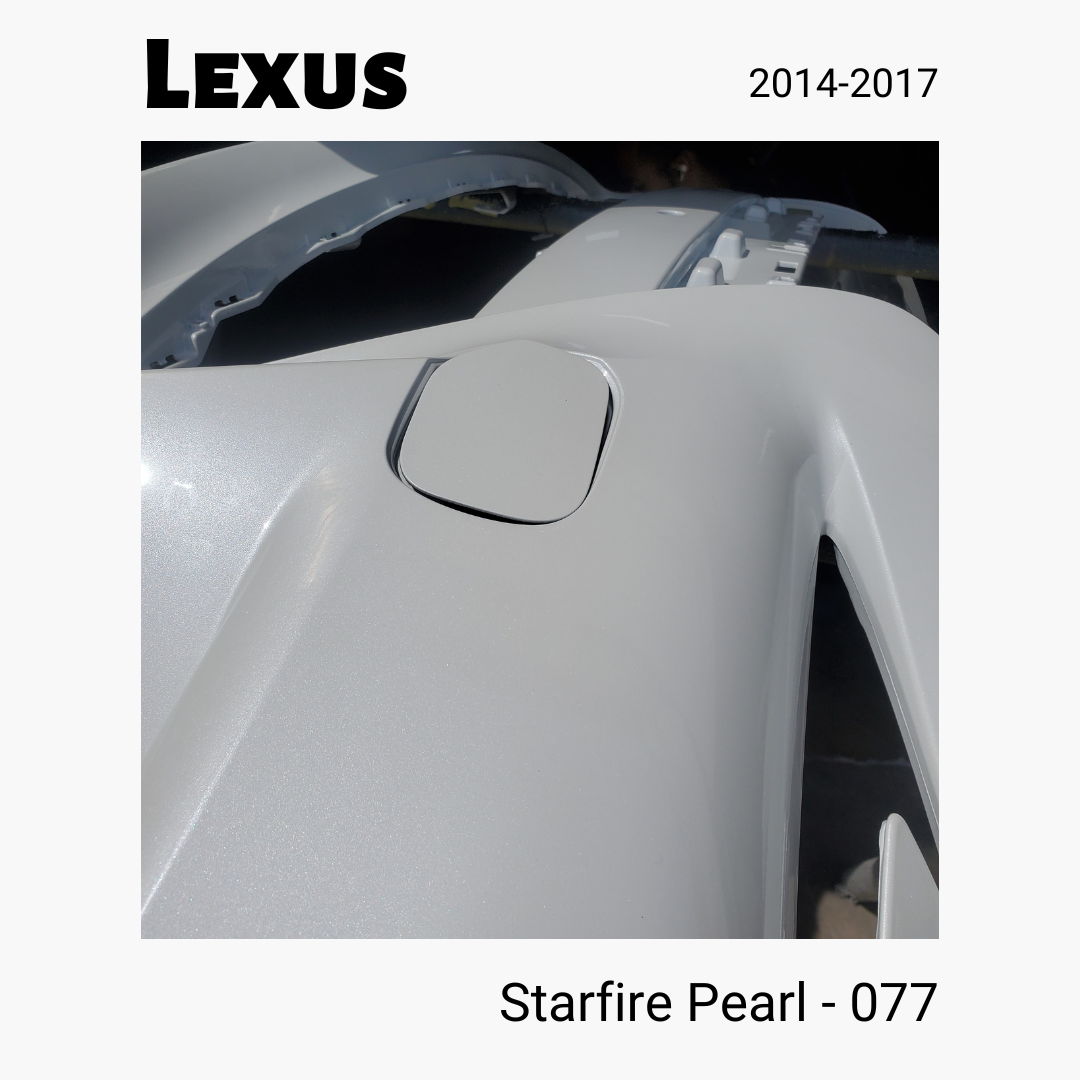 Lexus Starfire Pearl 077 - ReveMoto Custom Paint Match