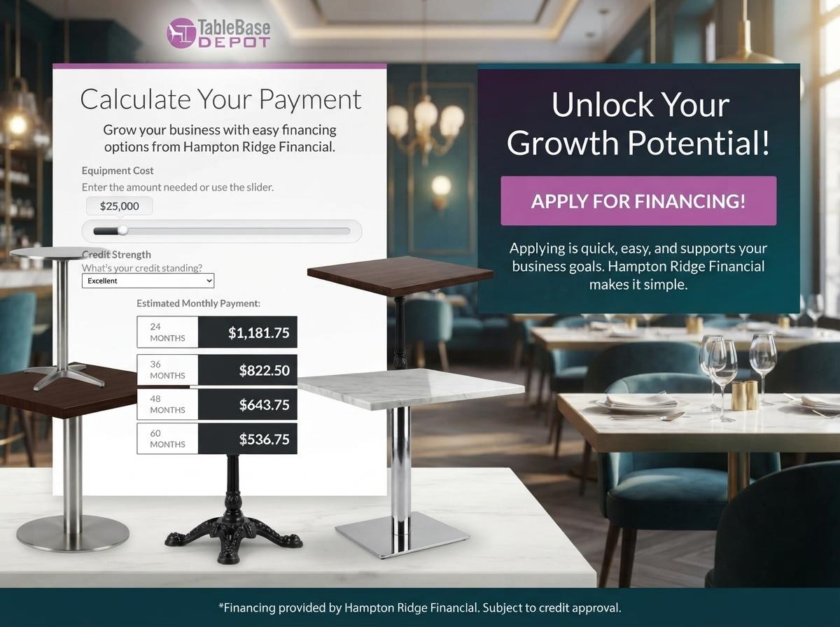Apply For Restaurant Equipment Financing