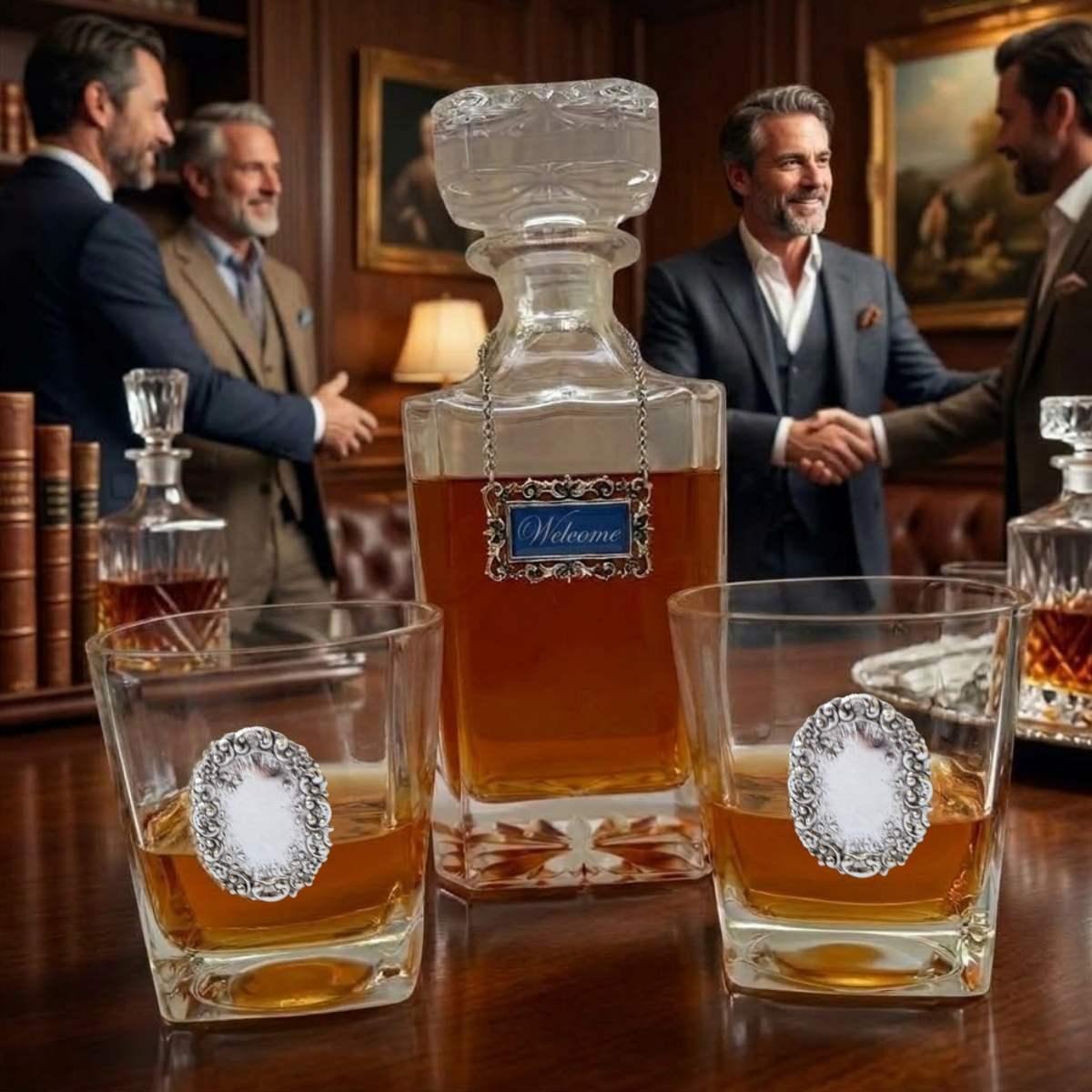 Welcome Decanter Set for a new neighbor