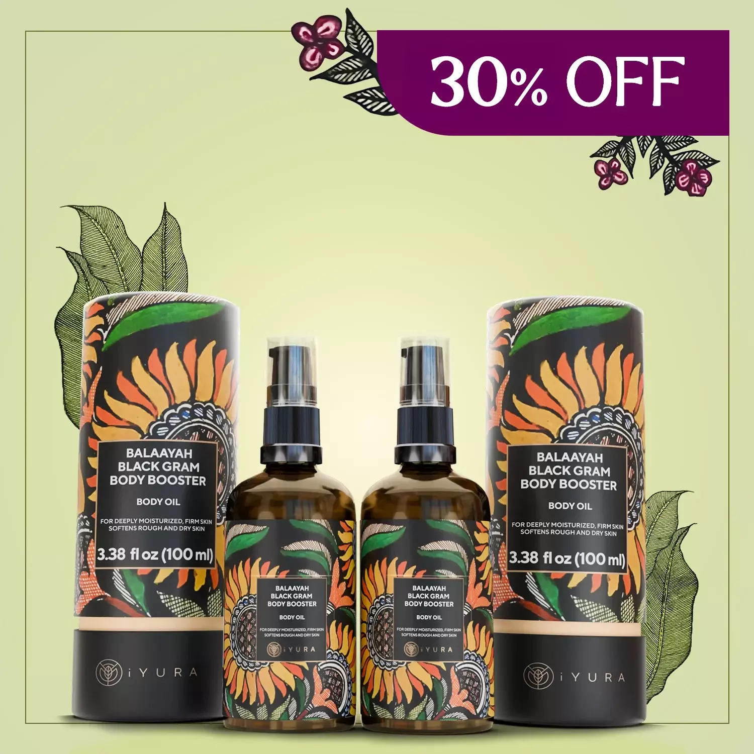 Black Gram Edit - Face and Body Trio