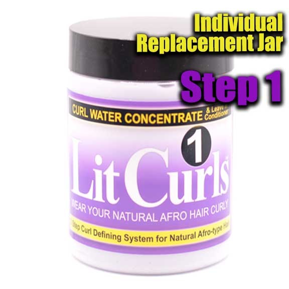 Lit Curls Step 1 INDIVIDUAL REPACEMENT JAR