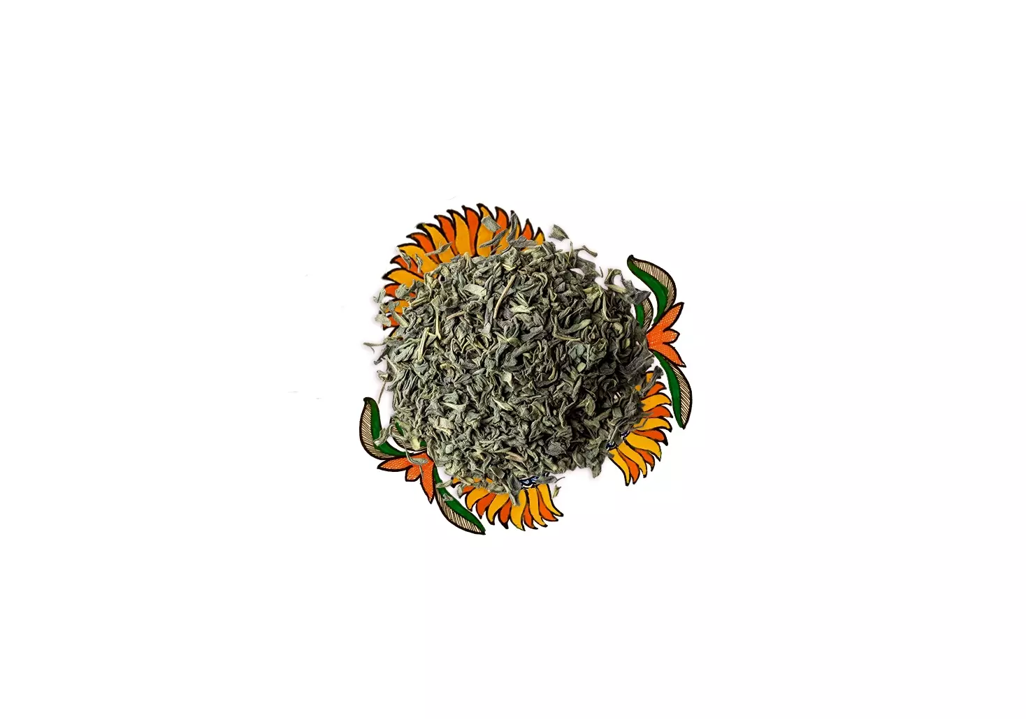 Tea Leaf Extract in a bowl
