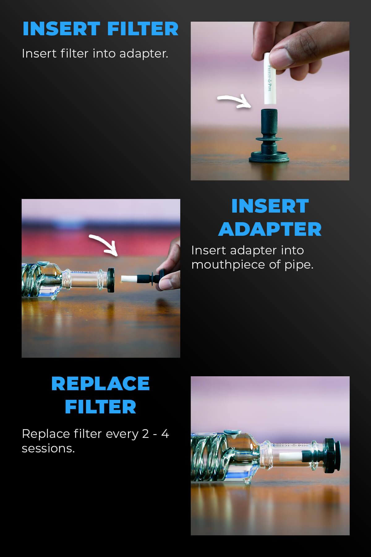 carbon filter intsructions