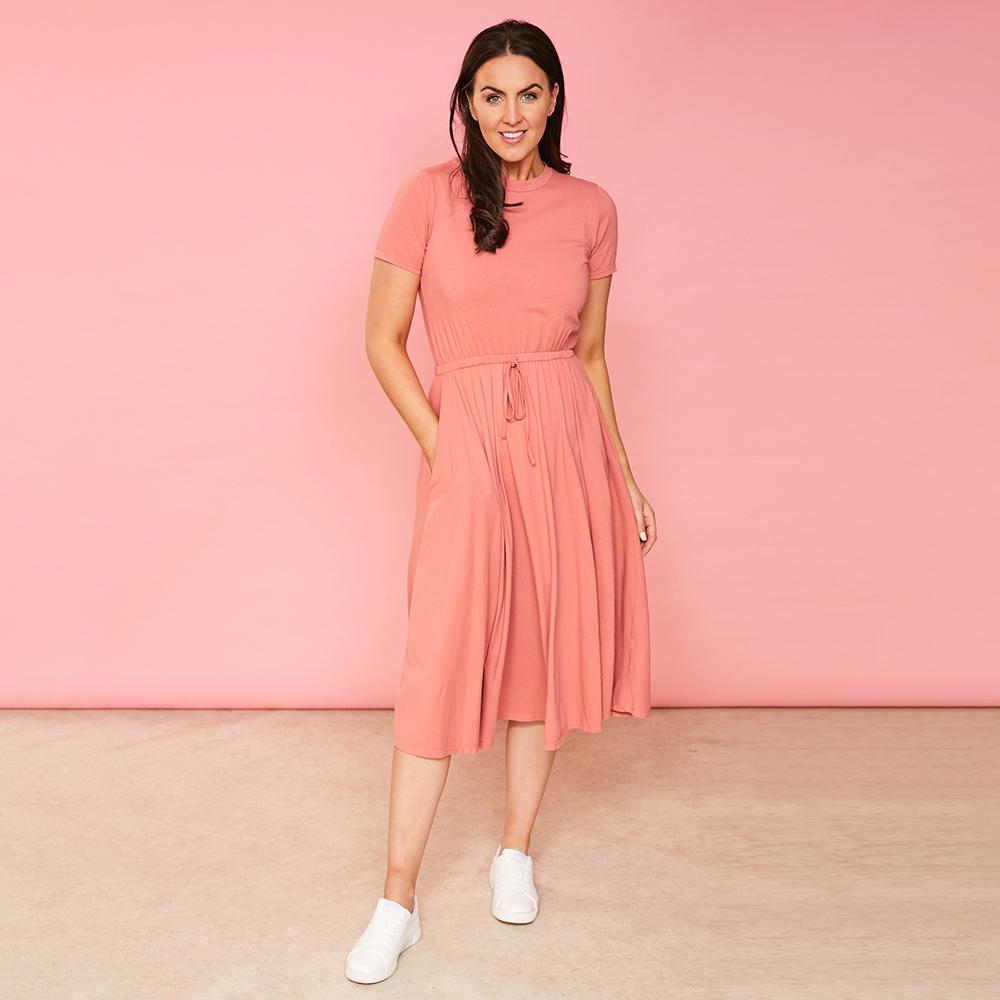 Piper Dress (Dusty Rose)