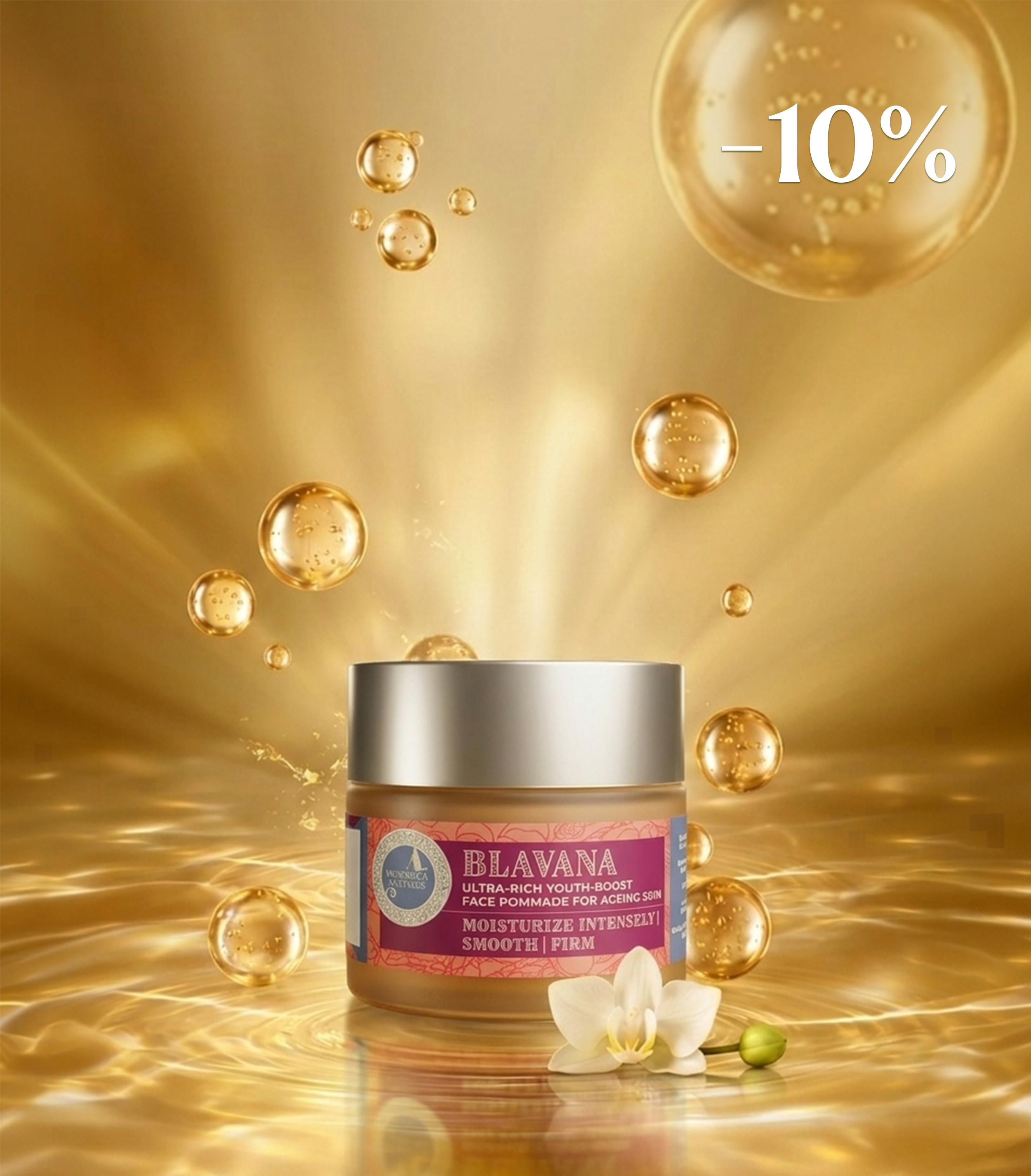Blavana Ultra Bohatá Omlazující Pleťová Mast Pro Zralou Pleť- 10% Off