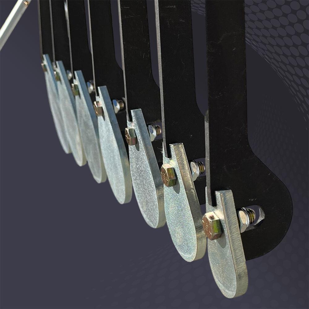 Spinning Steel Targets