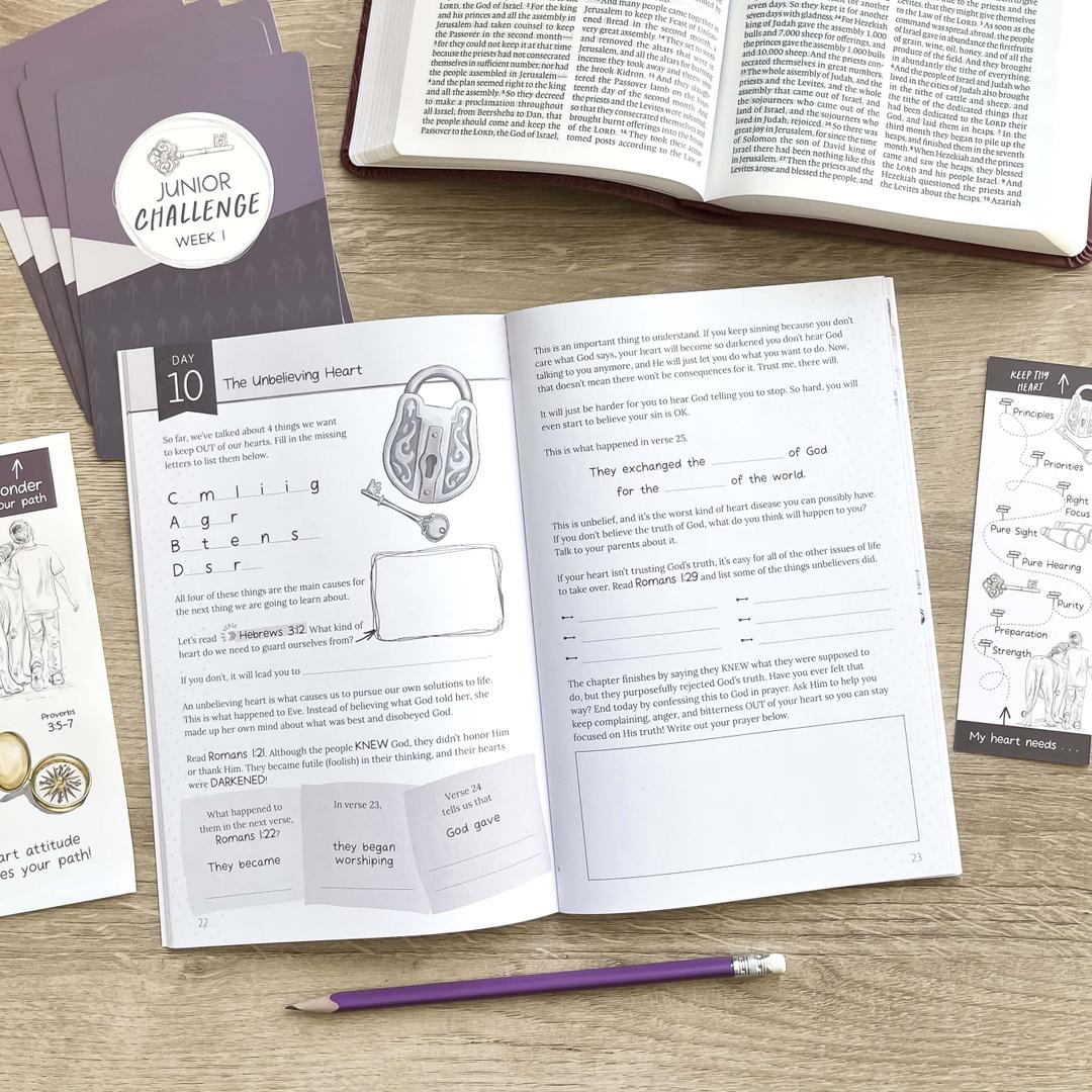 Keep Thy Heart bible study for kids ages 8-12