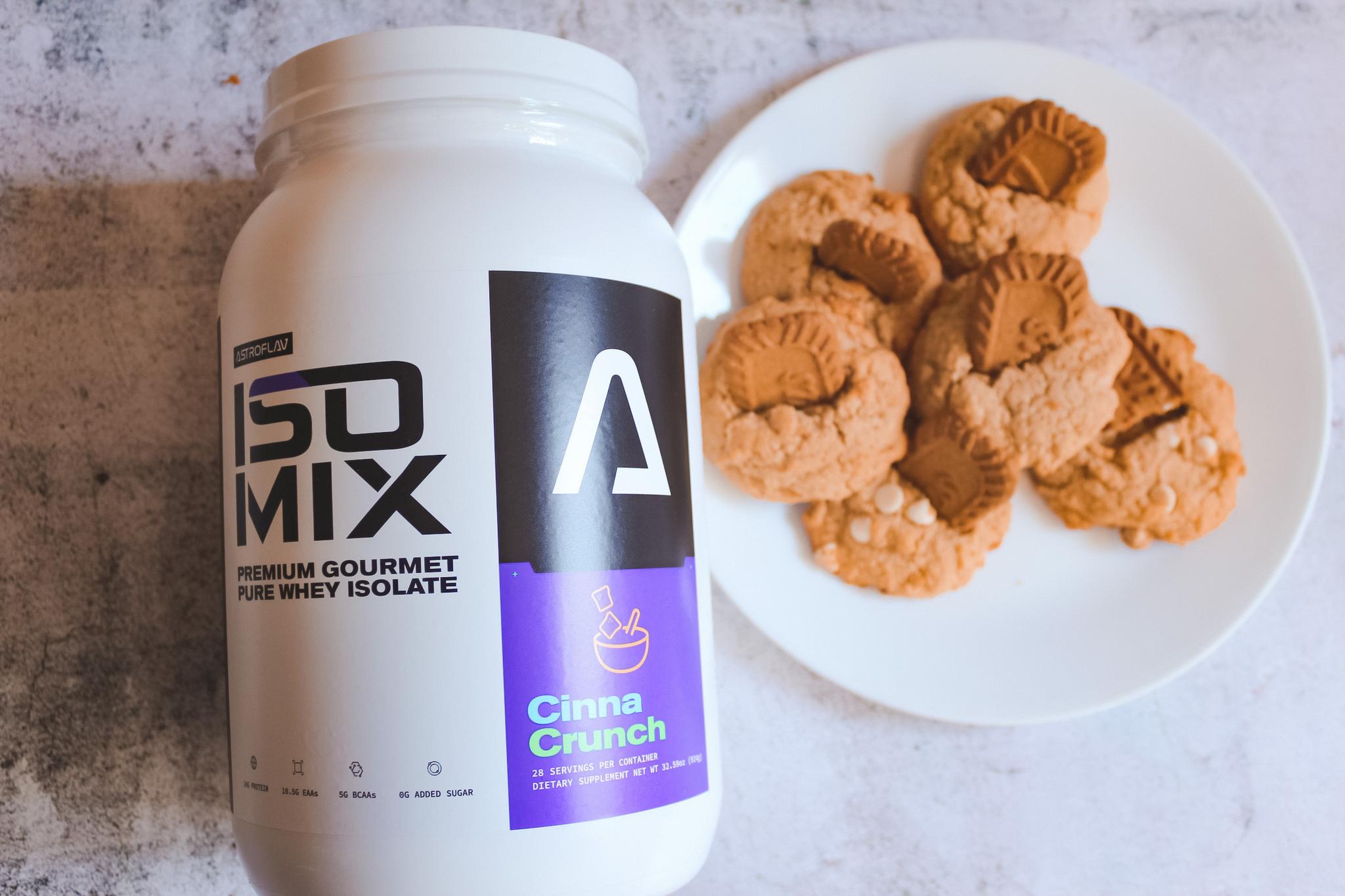 Healthier You Biscoff Protein Cookies Astroflav