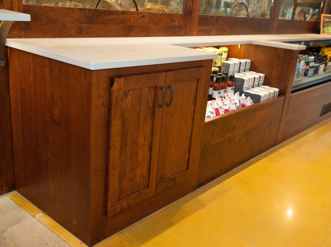 Spread Bagelry Custom Cabinetry