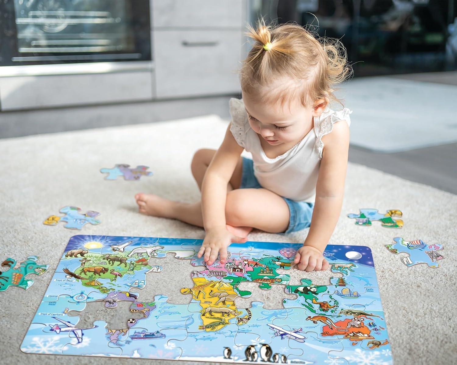 Montessori toys for a four year old, Tangram battle, Vilac, Toronto, Canada