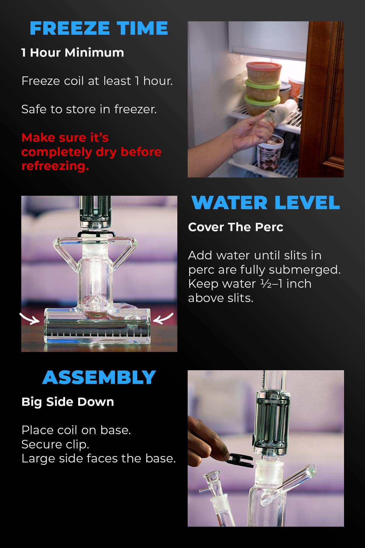 recycler bong pro instructions