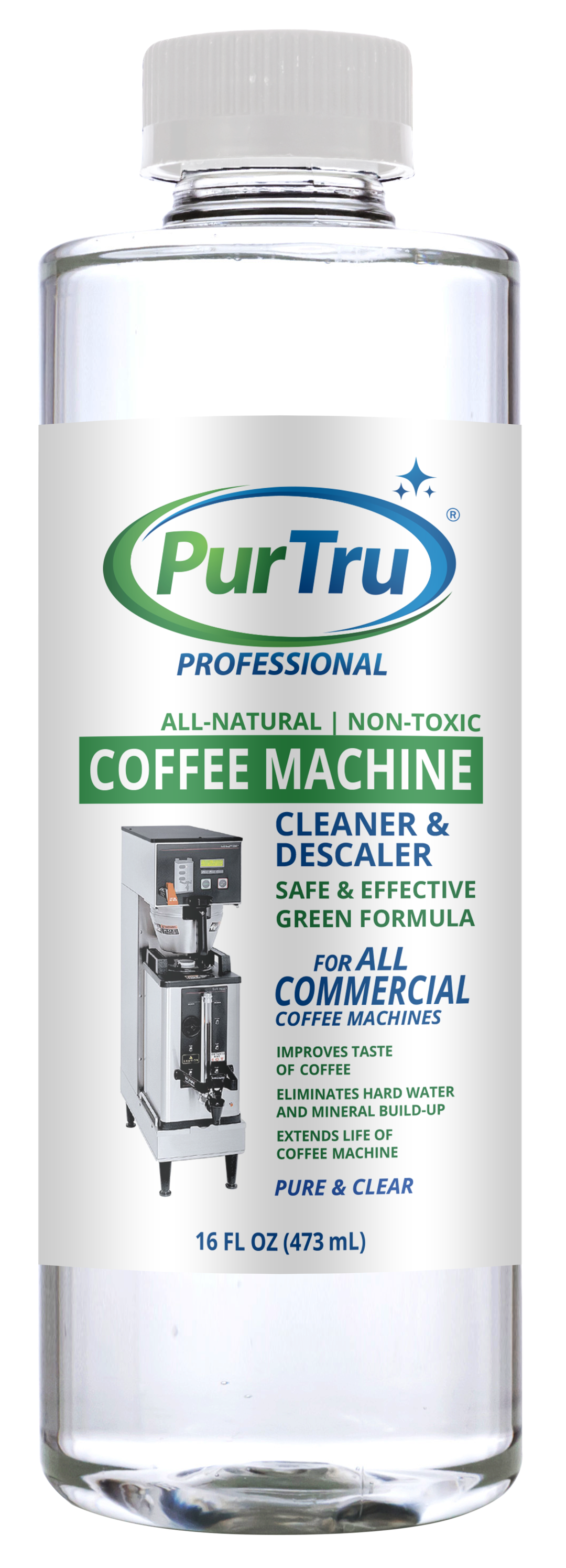  Coffee Machine Descaler Descaling Solution - 32oz (8