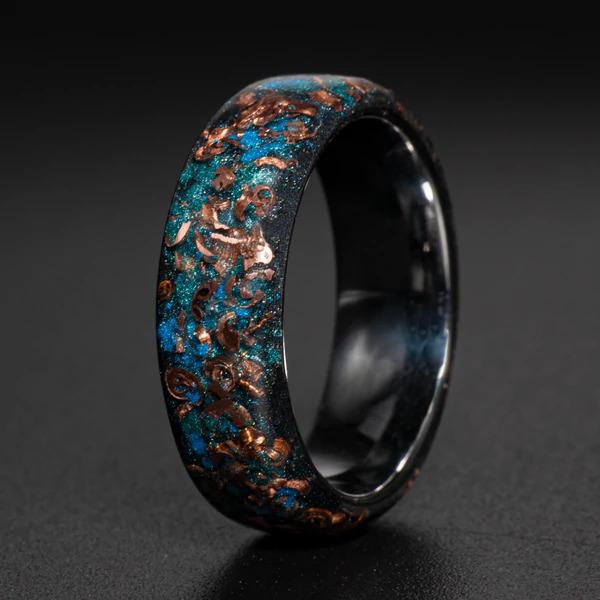 The Boundless Sunken Artifact Glowstone Ring is a perfect ring for average engagement length