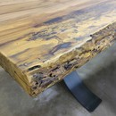 spalted hickory wood