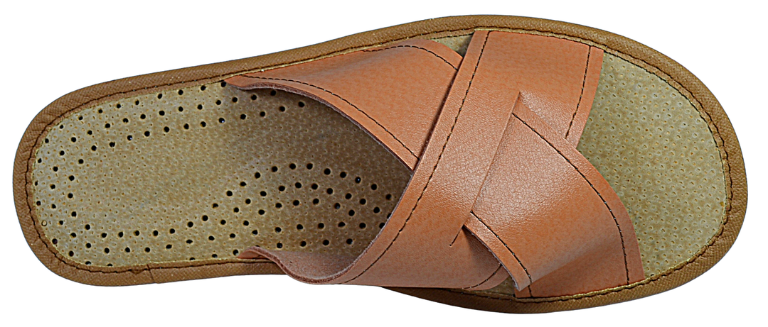 Earl - Mens house leather slippers - Reindeer Leather